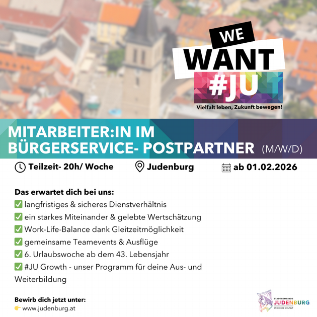 MITARBEITER:IN IM BÜRGERSERVICE-POSTPARTNER