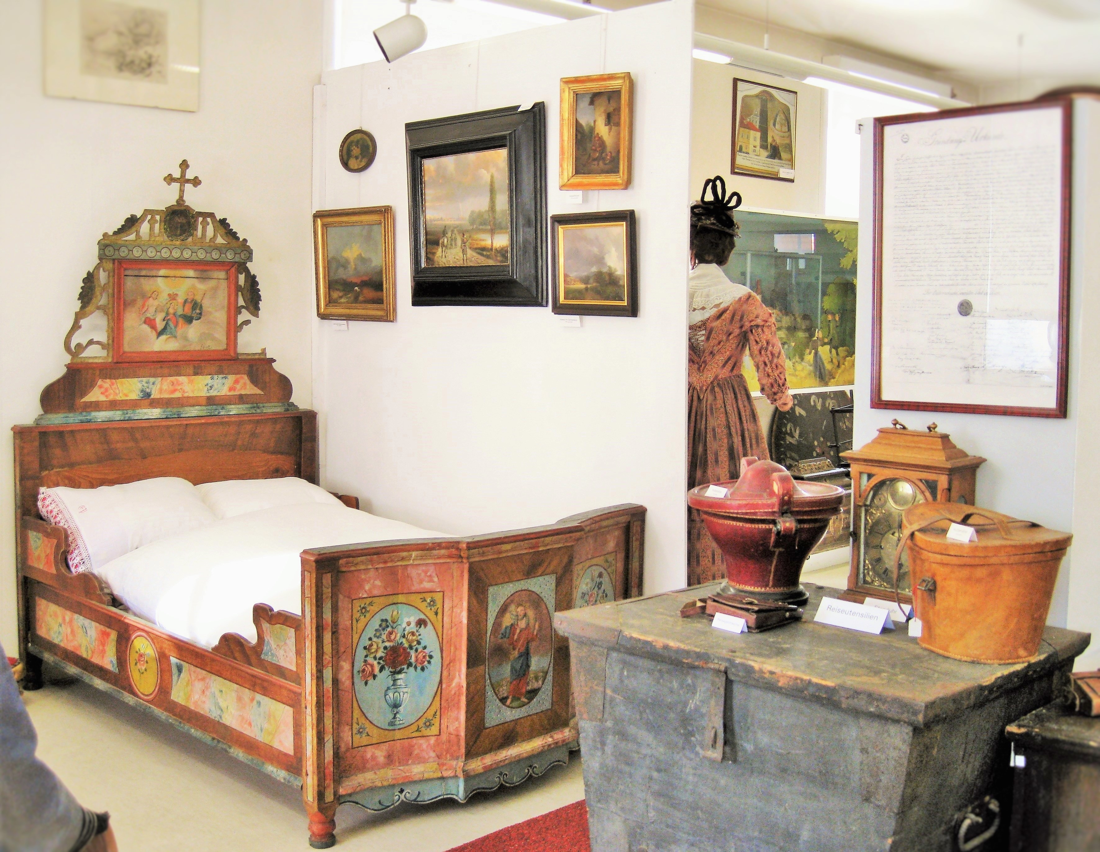 Nachstellung einer Hammerherrstube