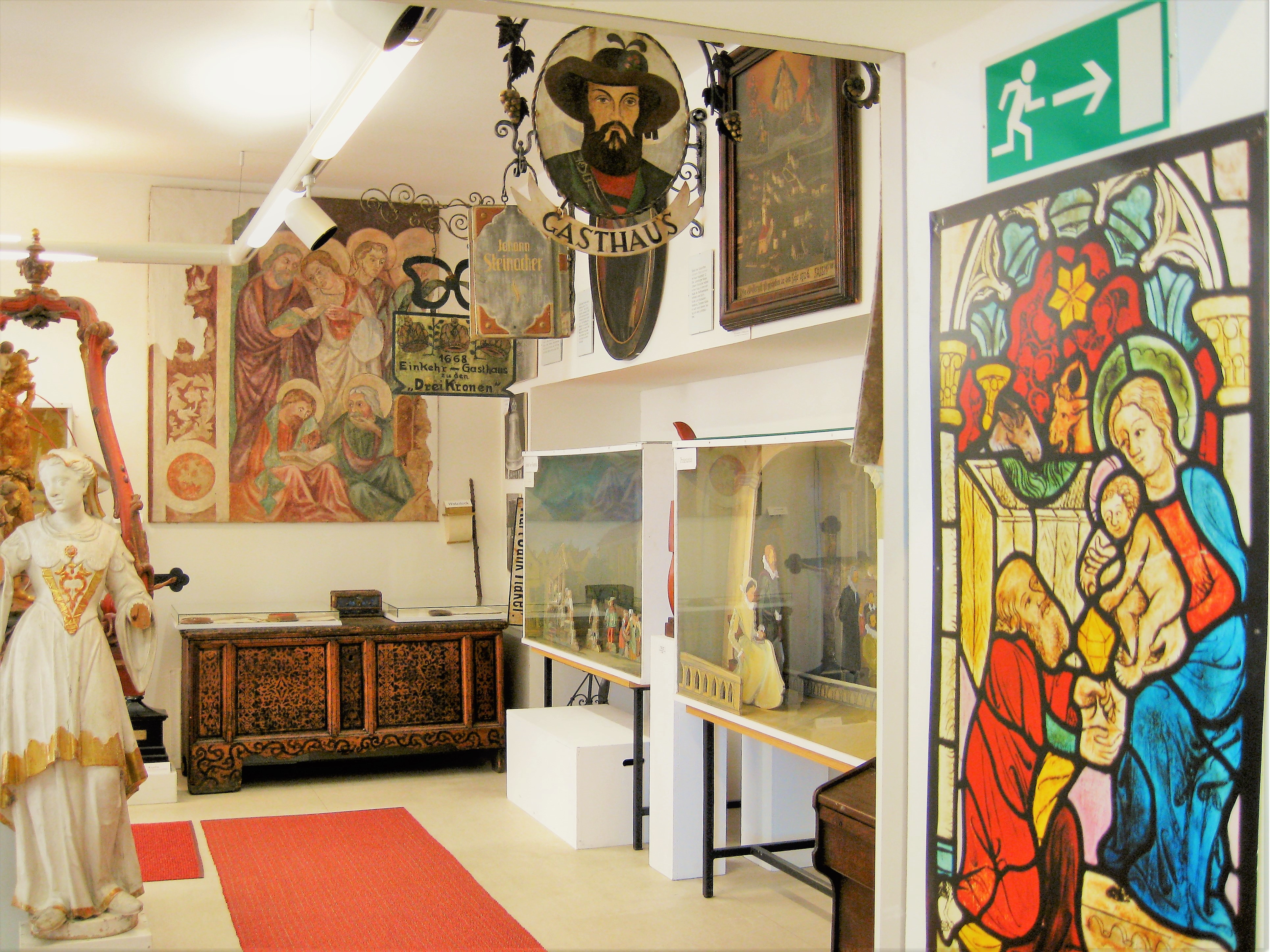 Ein Schauraum im Stadtmuseum Judenburg