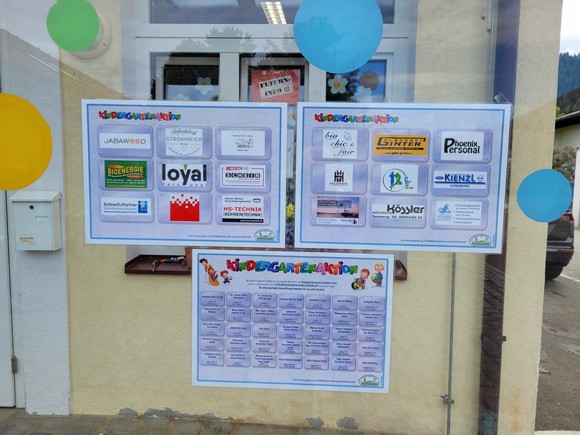 KINDERGARTEN-SPONSORING-AKTION 2022 