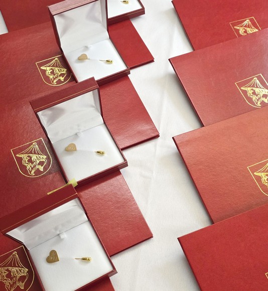 Ehrungsfeier im Sternenturm