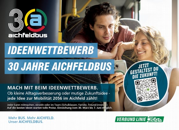 Ideenwettbewerb - 30 Jahre Aichfeldbus