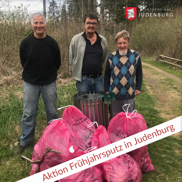 AKTION FRÜHJAHRSPUTZ IN JUDENBURG