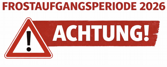 Frostaufgangsperiode 2026