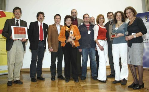 Mitglieder des Judenburger e5-Teams und des Landesenergievereins bei der Auszeichnungsveranstaltung in Graz Mitglieder des Judenburger e5-Teams und des Landesenergievereins bei der Auszeichnungsveranstaltung in Graz