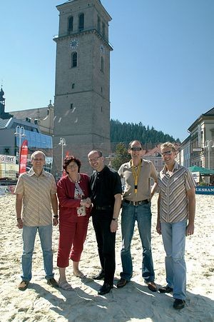 Unser neuer Citymanager Heinz Mitteregger (Bildmitte)