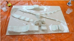 Das im Workshop entstandene Modell Das im Workshop entstandene Modell