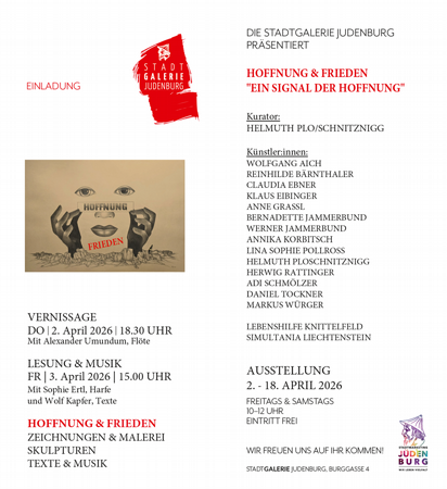 Hoffnung und Frieden - ein Signal der Hoffnung