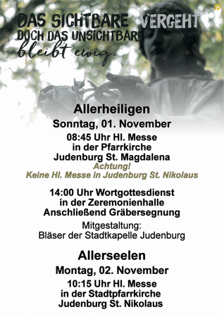 Allerheiligen und Allerseelen in der Pfarre St. Nikolaus