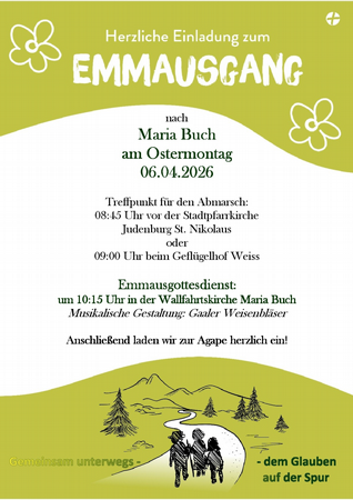 Emmausgang nach Maria Buch
