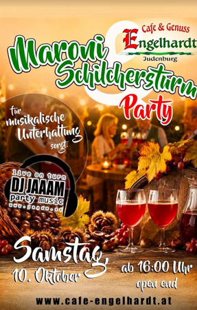 Maroni und Schilchersturm-Party