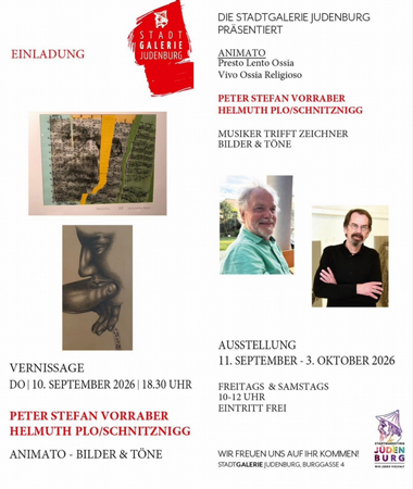 Vernissage in der Stadtgalerie Animato - Bilder & Töne